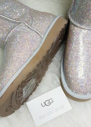 Ugg jimmy choo serein ii crystal swarovski. угги со стразами (ugg & jimmy choo)5 фото