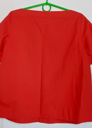 Червона блуза вільного крою cos4 фото