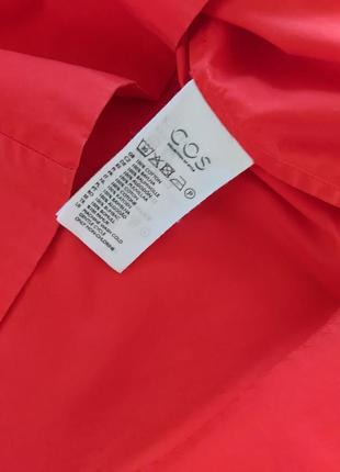 Червона блуза вільного крою cos7 фото
