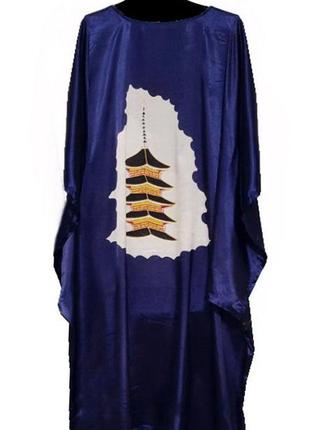 Шелковое платье кимоно восточные мотивы2 фото