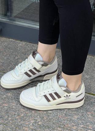 Кросівки adidas forum 84 low brown