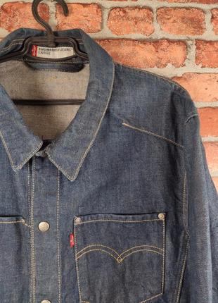 Винтажная джинсовая куртка levis мужская2 фото