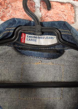 Винтажная джинсовая куртка levis мужская4 фото
