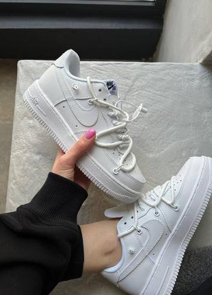 Кросівки nike air force 1  custom white