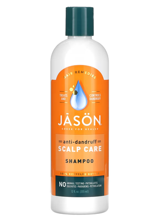Jason natural, лікувато-профілактичний шампунь dandruff relief, 355 мл
