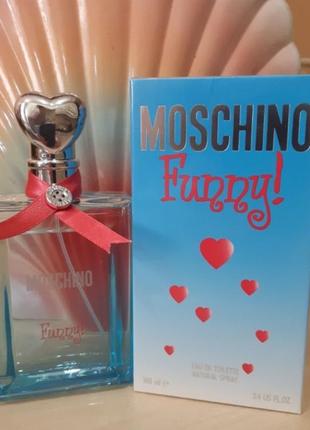 Пафюмированная вода moschino funny москино фанные 100 мл
