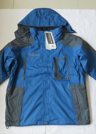 Мужские куртки columbia titanium 2в1 размеры м, xxl