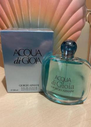 Парфумована вода giorgio armani acqua di gioia армані аква ді джоя 100 мл2 фото