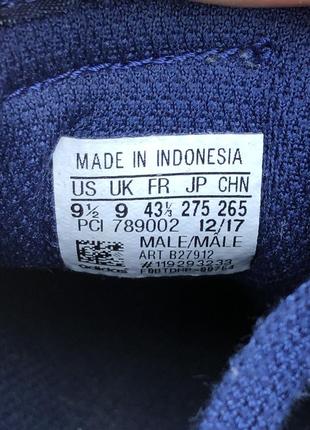 Синие мужские кроссовки adidas zx flux, адидас. 42 - 43 размер. оригинал8 фото
