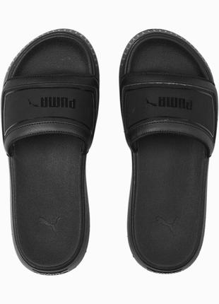 Шлепки puma на стопу 25-25,5 см шлёпанцы на платформе.