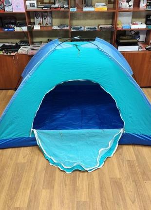 Палатка туристическая раскладная 200 х 150 см двухместная (50366)