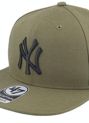 Кепка 47 brand new york yankees ballpark camo оливковый, хаки уни osfa b-bcamo17wbp-sw