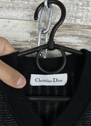 Женская жилетка christian dior безрукавка wool шерстяная5 фото