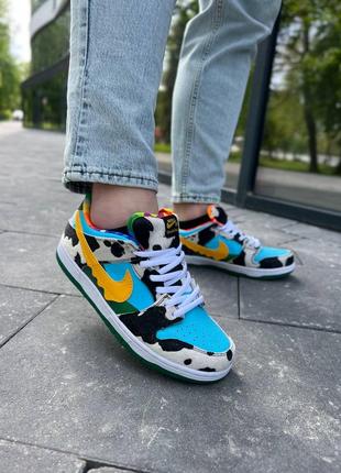 Мужские кроссовки sb dunk'ben & jerry's' 36-45