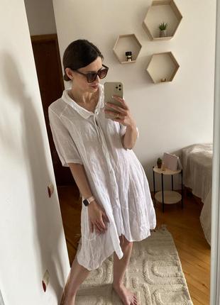 Гарне біле літнє плаття/накидка