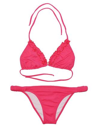 Купальник раздельный женский лососевый