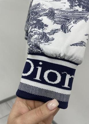 💜наложка💜женская куртка бомбер от "christian dior"💜люкс качество💜4 фото