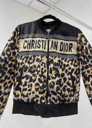 💜наложка💜женская куртка бомбер от "christian dior"💜люкс качество💜1 фото