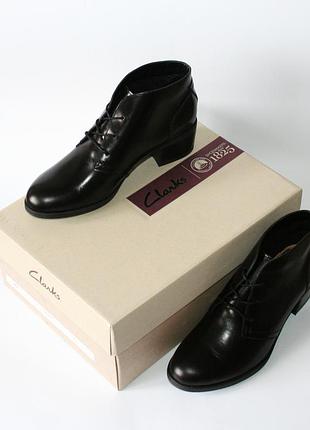 Оригинал clarks  ботинки из натуральной кожи, все размеры
