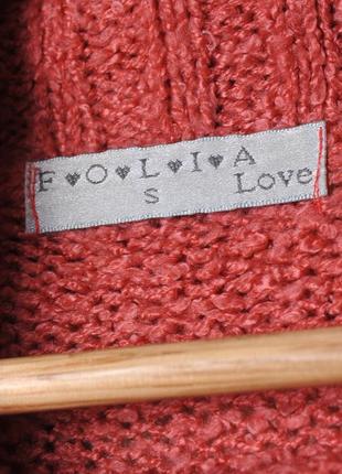 Мягкий свитер - кофта  folia6 фото