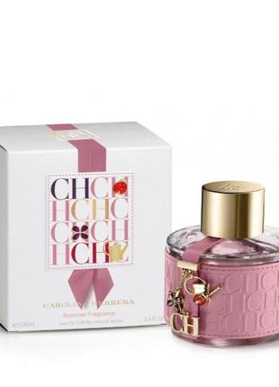 Женская парфюмированная вода carolina herrera ch summer (карилина ...