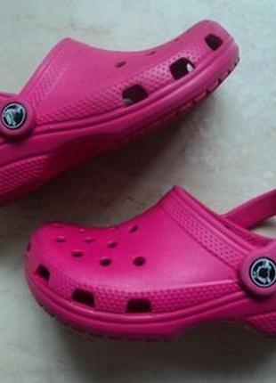 Шлепанцы crocs ,стелька 20,5см2 фото