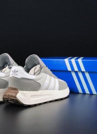 Чоловічі кросівки adidas boost  сірі5 фото