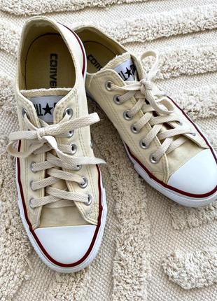 Кеды converse оригинал бежевые1 фото