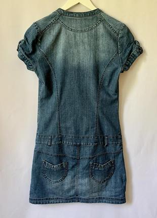 Гарна літня джинсова сукня на ґудзиках pimkie4 фото