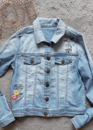 Джинсовая курточка для девочки