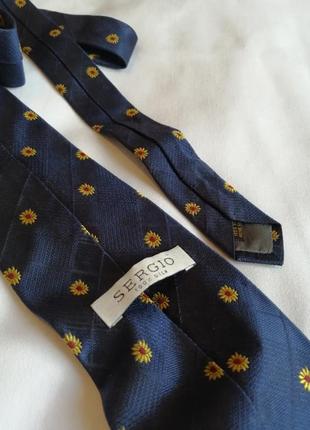 Красива шовкова краватка sergio3 фото