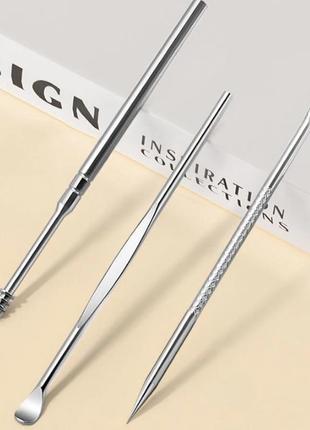 Набор для маникюра и педикюра из нержавеющей стали в сумке 18 предметов manicure