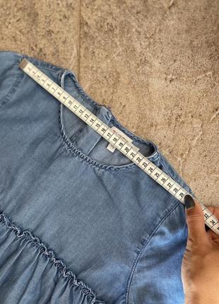 Сукня плаття джинсова вільного крою6 фото