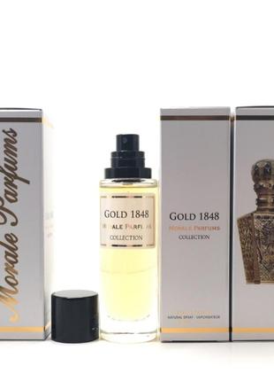 Аромат унісекс gold 1848 morale parfums (голд 1848 морал парфум) 30 мл