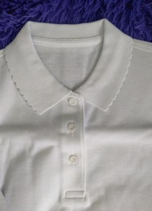 Рубашка поло для девочки школьная футболка george. код 1902154 фото