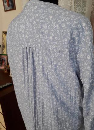 Стильная шелковая блуза фирма candy 14-16 размера3 фото