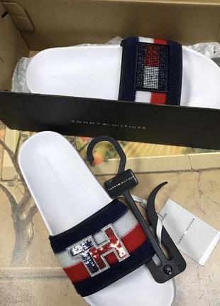 Tommy hilfiger. жіночі шльопки. оригінал. розмір 39.3 фото