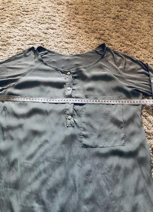 Кофточка, блузка италия шелк оригинал размер m,l4 фото