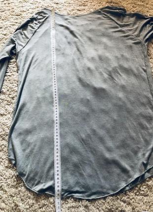 Кофточка, блузка италия шелк оригинал размер m,l7 фото