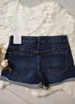 Базовые джинсовые шорты от mango, 36, 38р, оригинал, испания6 фото