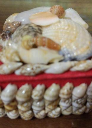 Шкатулка из ракушек