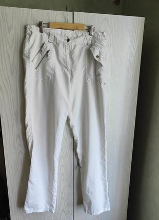 Білі літні брюки2 фото