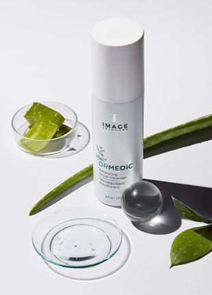 Image skincare ormedic balancing facial cleanser_ очищаючий та заспокійливий гель з алое