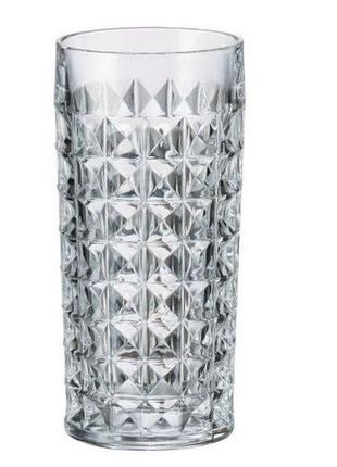 Набір склянок bohemia diamond 2ke38-99t41-260 (260 мл, 6 шт.)