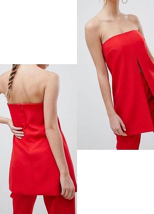 Необычный удлиненный корсетный топ missguided