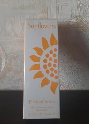 Туалетна вода elizabeth arden sunflowers 50 мл1 фото