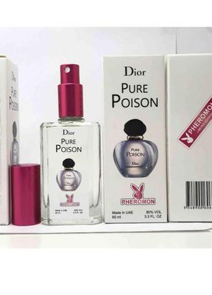 Женский тестер dior pure poison (диор пурпур пуазон ) с ферромонами 60 мл1 фото