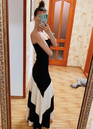 Довга сукня із віндкритими плечима2 фото