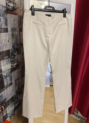 Білі брюки палаццо, vero moda, xl3 фото