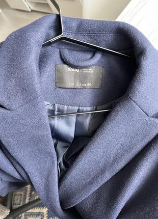 Пальто из ткани с добавлением шерсти1 фото